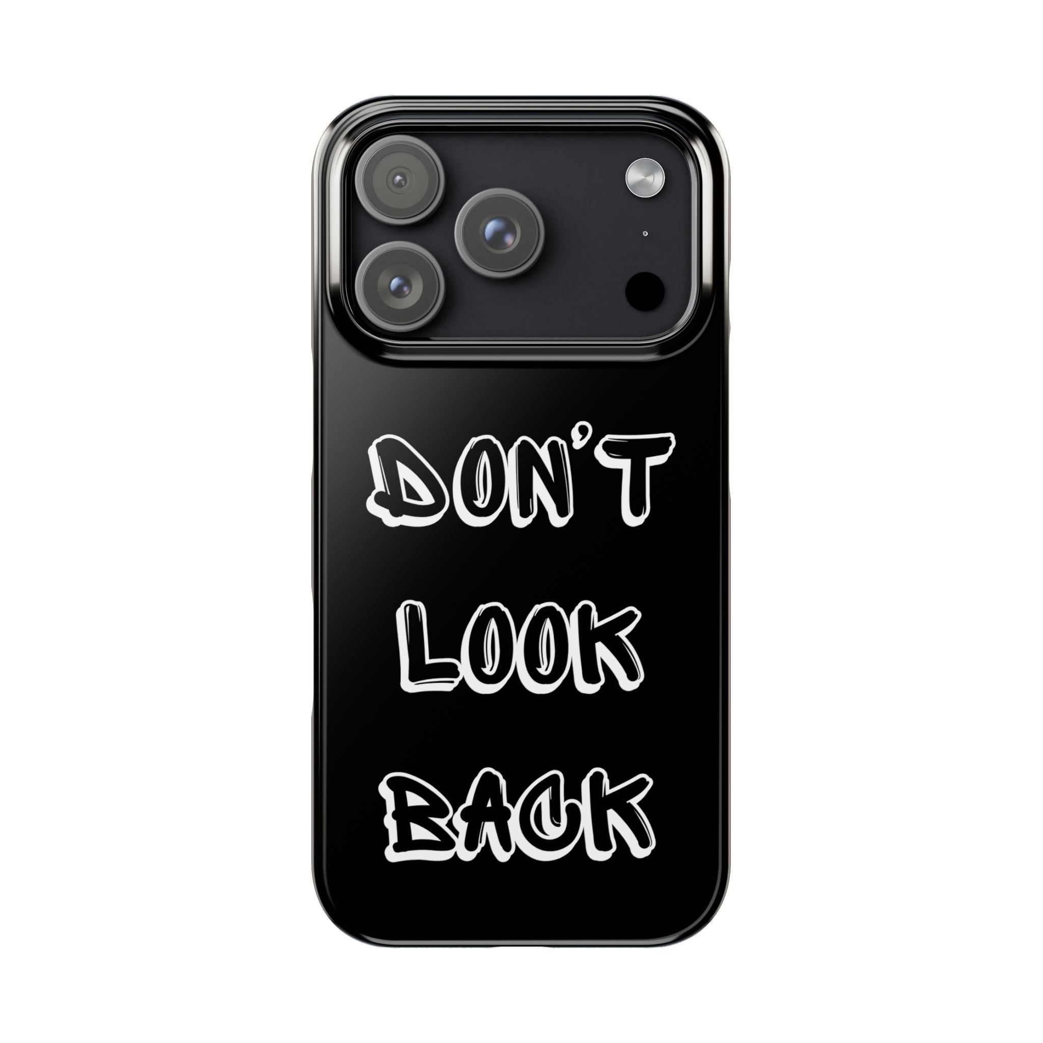 Don't Look Back Graffiti Phone Case